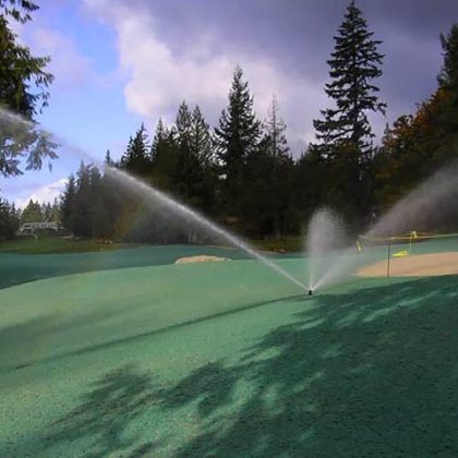 Mr. Green-Up has provided hydroseeding services for many Sunshine Coast golf courses