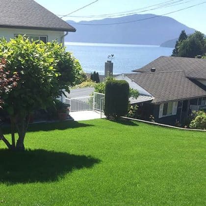 Hydroseeding and lawn repair in Gibsons, BC